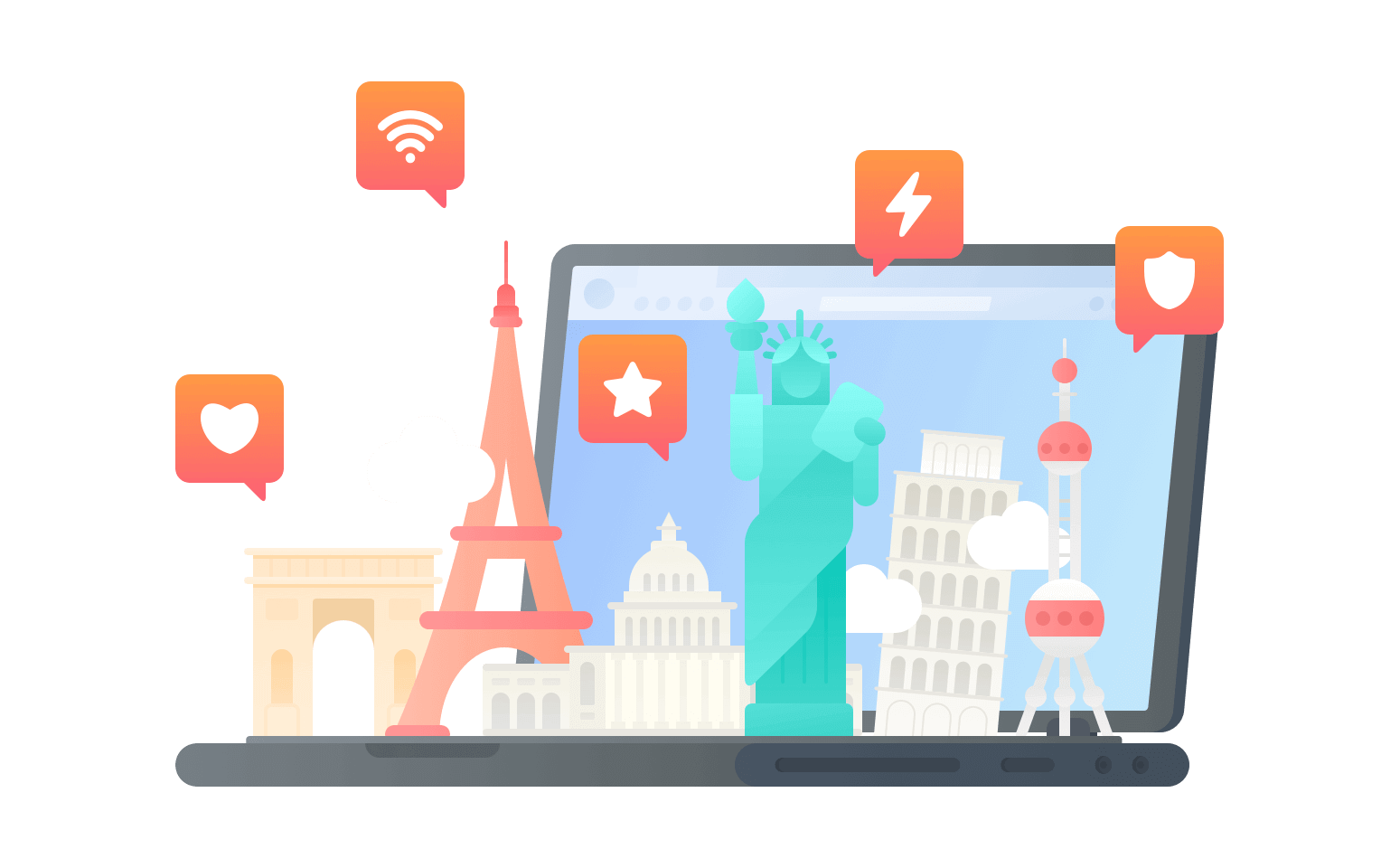 在几内亚比绍连接到中国的代理 - 海龟VPN